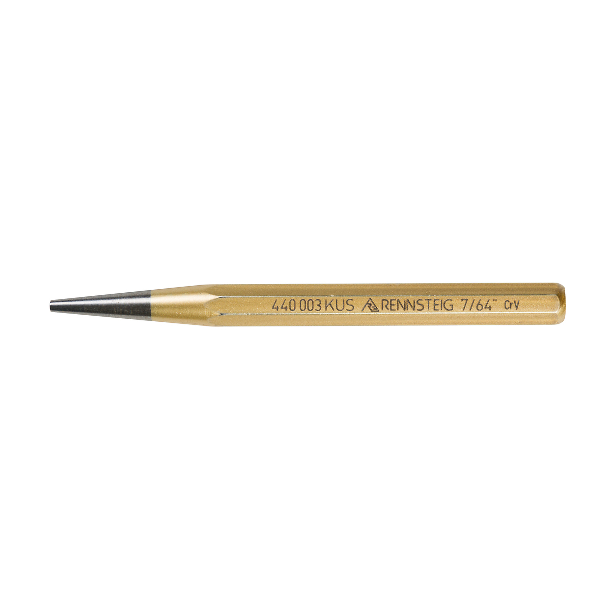 Knipex Rennsteig Taper Punch — 7/64in. x 4 3/4in., Chrome Vanadium Steel, Model# 9R 440 003 KUS